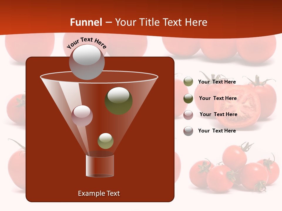 Organic Ingredient Produce PowerPoint Template
