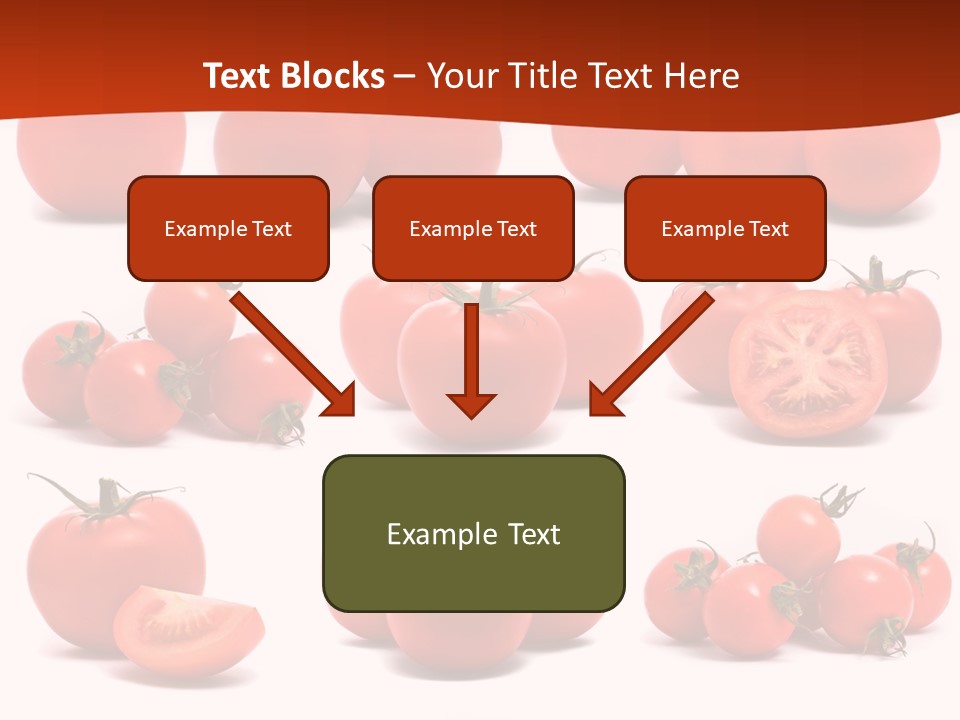 Organic Ingredient Produce PowerPoint Template
