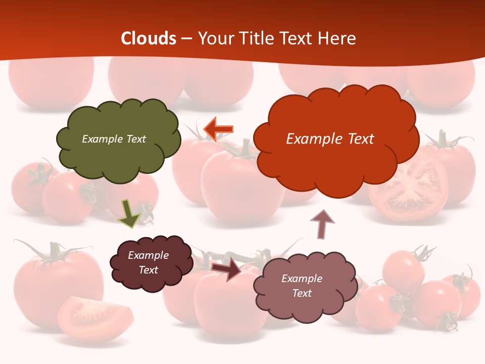Organic Ingredient Produce PowerPoint Template