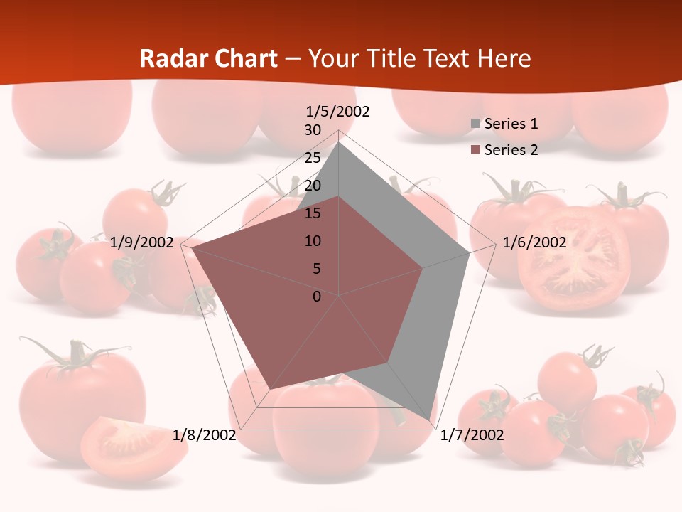 Organic Ingredient Produce PowerPoint Template