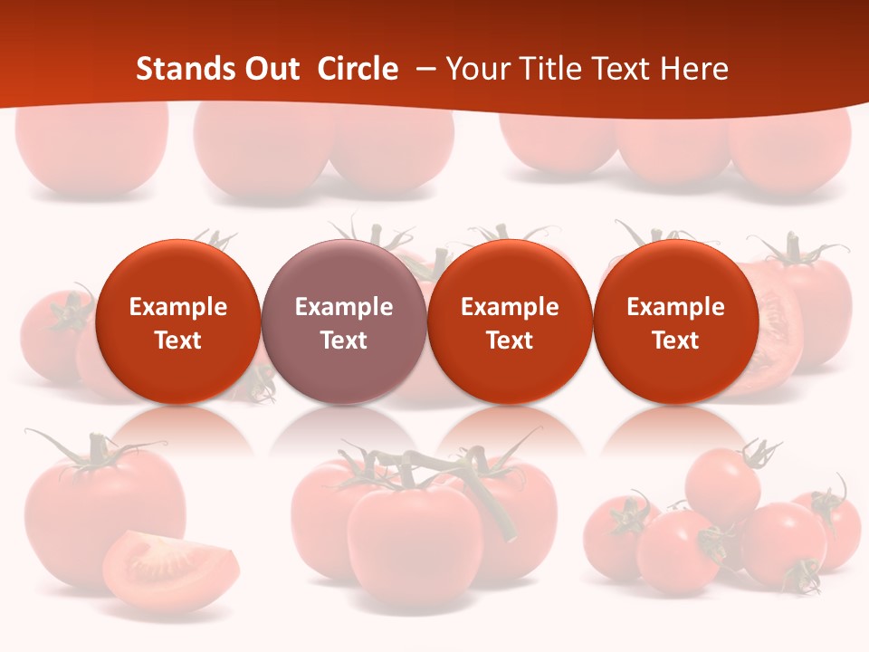 Organic Ingredient Produce PowerPoint Template