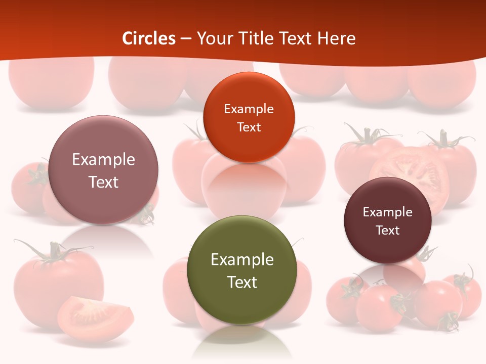 Organic Ingredient Produce PowerPoint Template