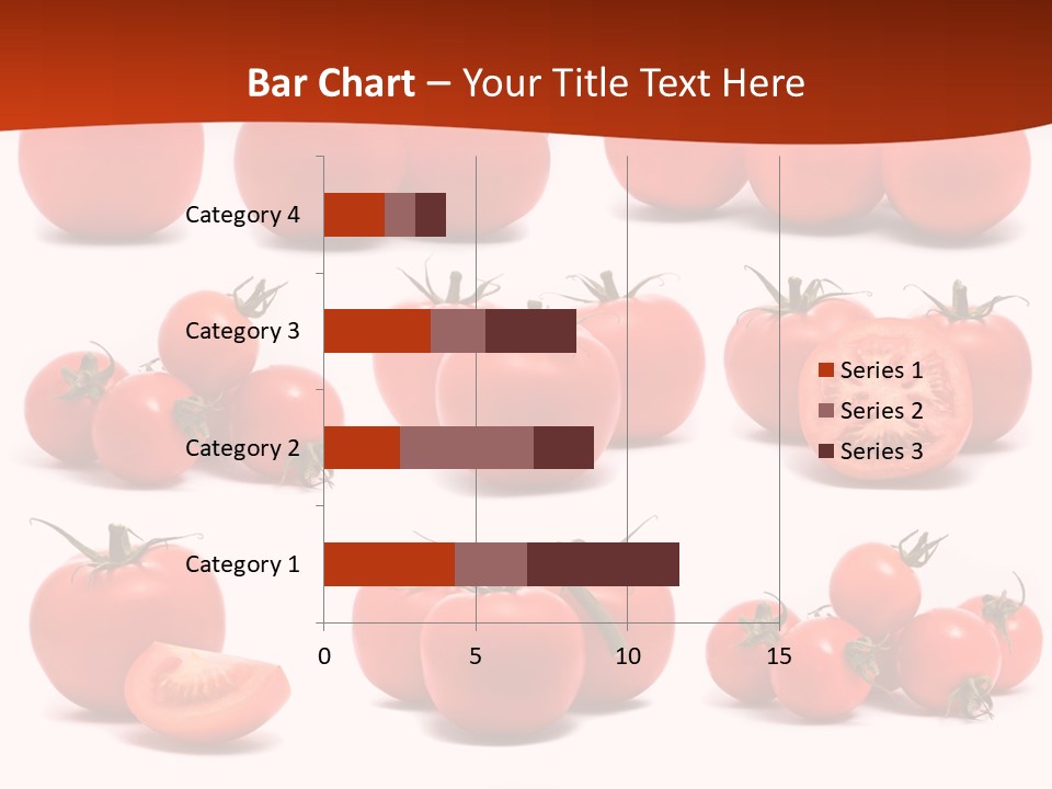 Organic Ingredient Produce PowerPoint Template