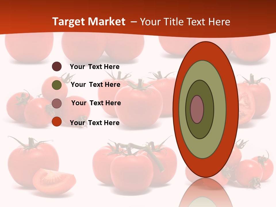 Organic Ingredient Produce PowerPoint Template