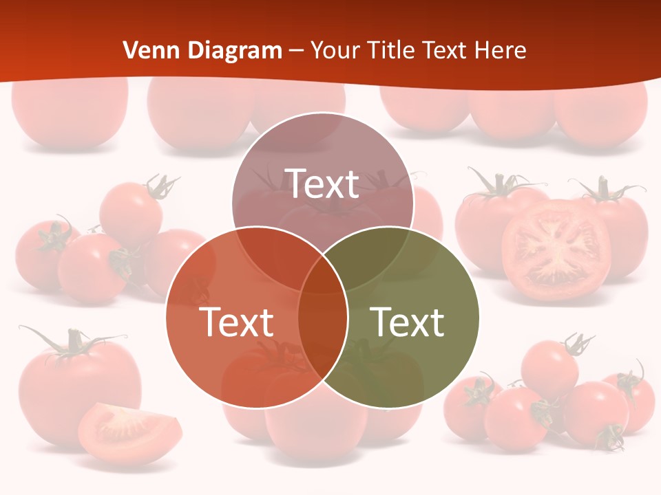 Organic Ingredient Produce PowerPoint Template