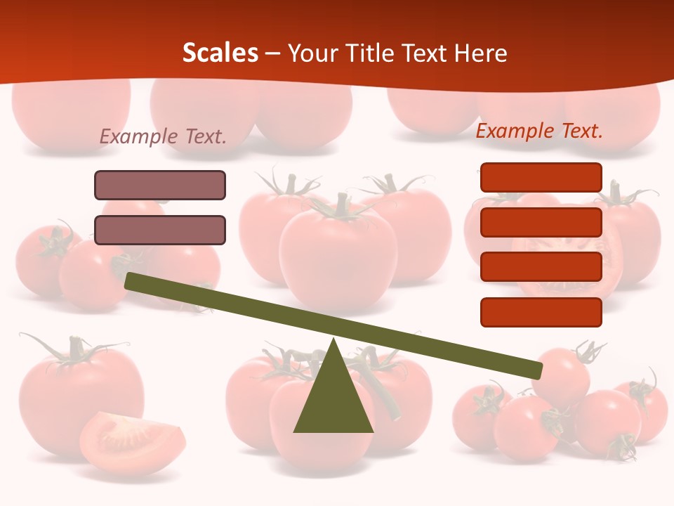Organic Ingredient Produce PowerPoint Template