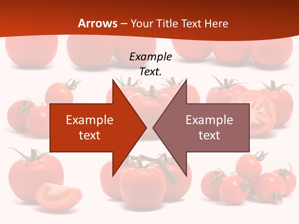 Organic Ingredient Produce PowerPoint Template