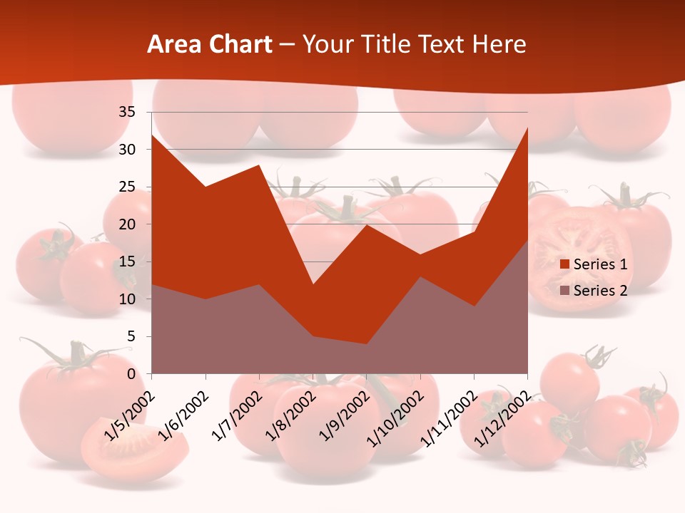 Organic Ingredient Produce PowerPoint Template