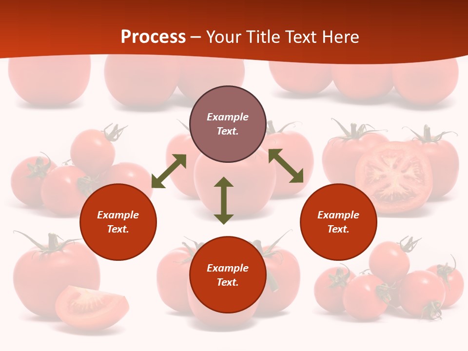 Organic Ingredient Produce PowerPoint Template