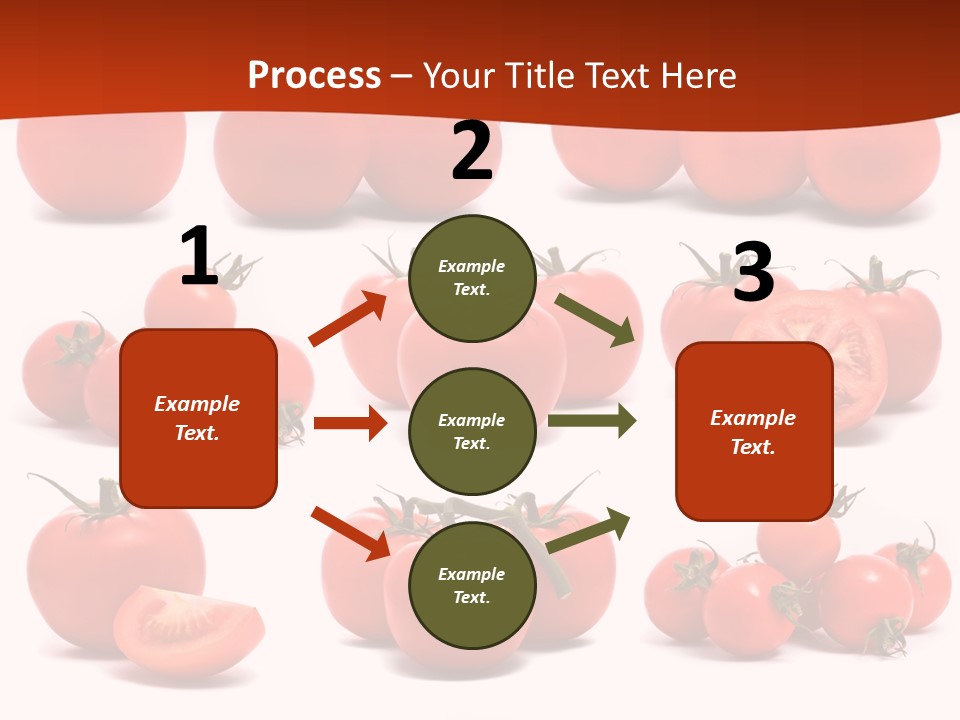 Organic Ingredient Produce PowerPoint Template
