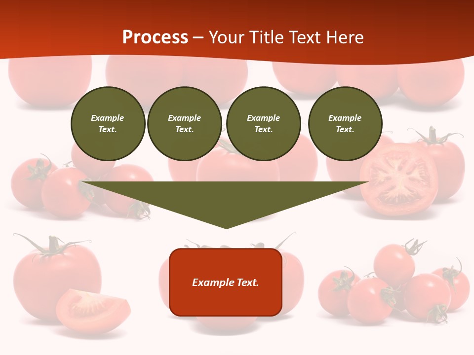 Organic Ingredient Produce PowerPoint Template