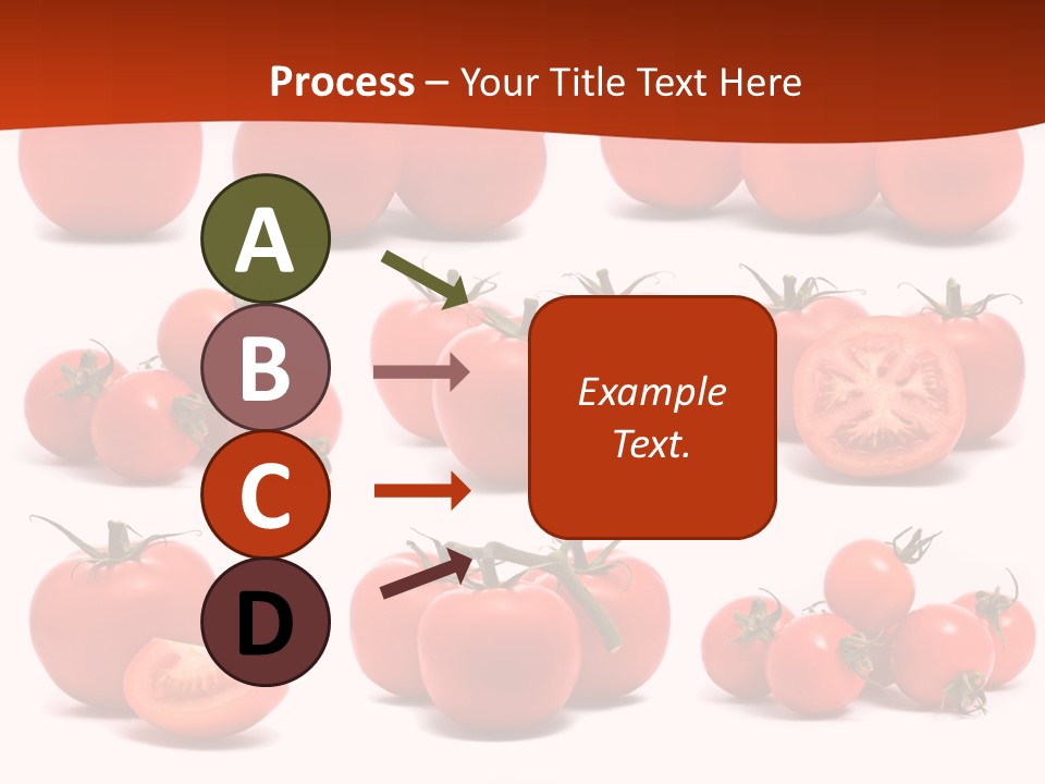 Organic Ingredient Produce PowerPoint Template