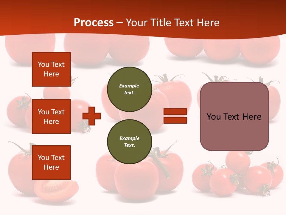 Organic Ingredient Produce PowerPoint Template