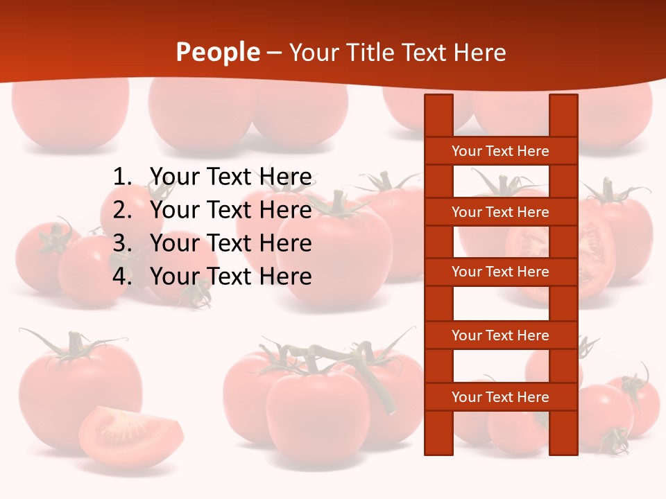 Organic Ingredient Produce PowerPoint Template