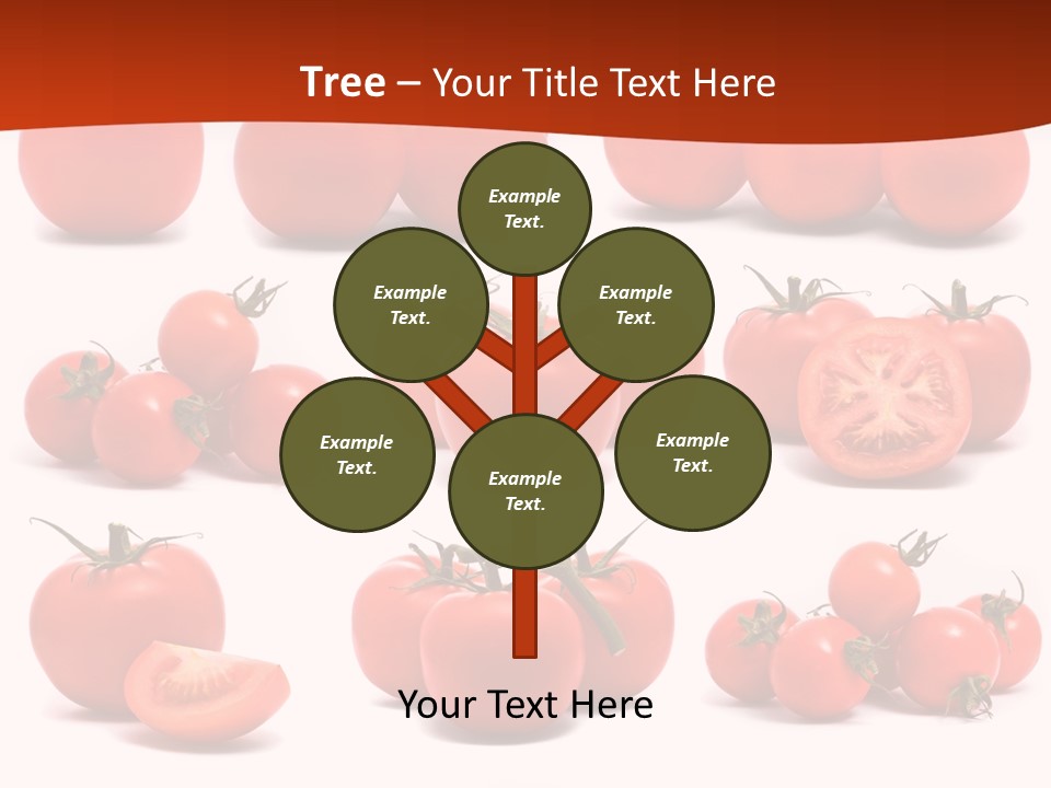 Organic Ingredient Produce PowerPoint Template
