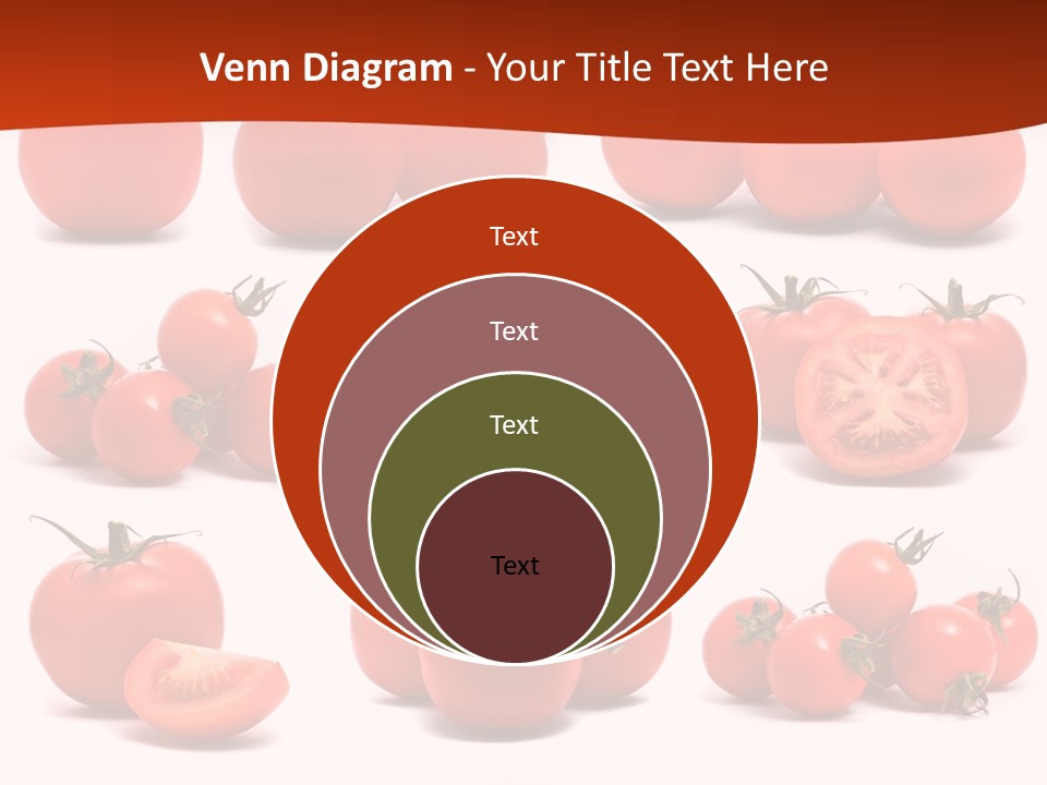 Organic Ingredient Produce PowerPoint Template