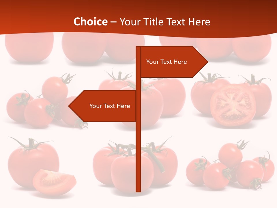 Organic Ingredient Produce PowerPoint Template