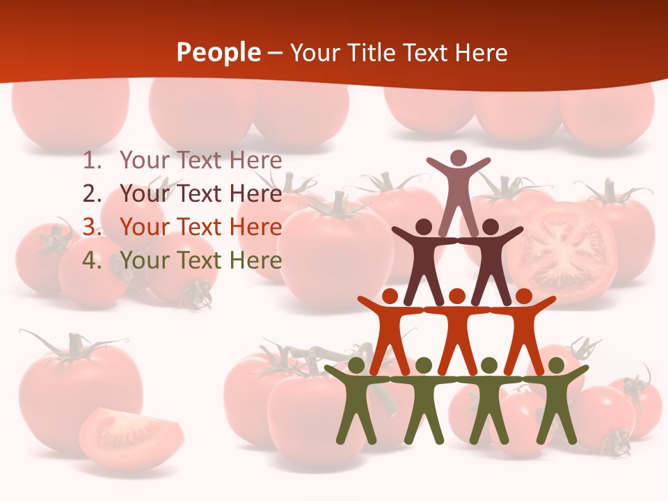 Organic Ingredient Produce PowerPoint Template