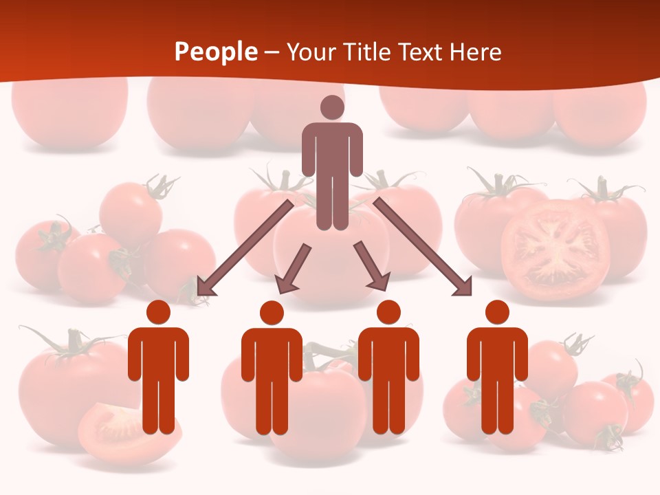 Organic Ingredient Produce PowerPoint Template