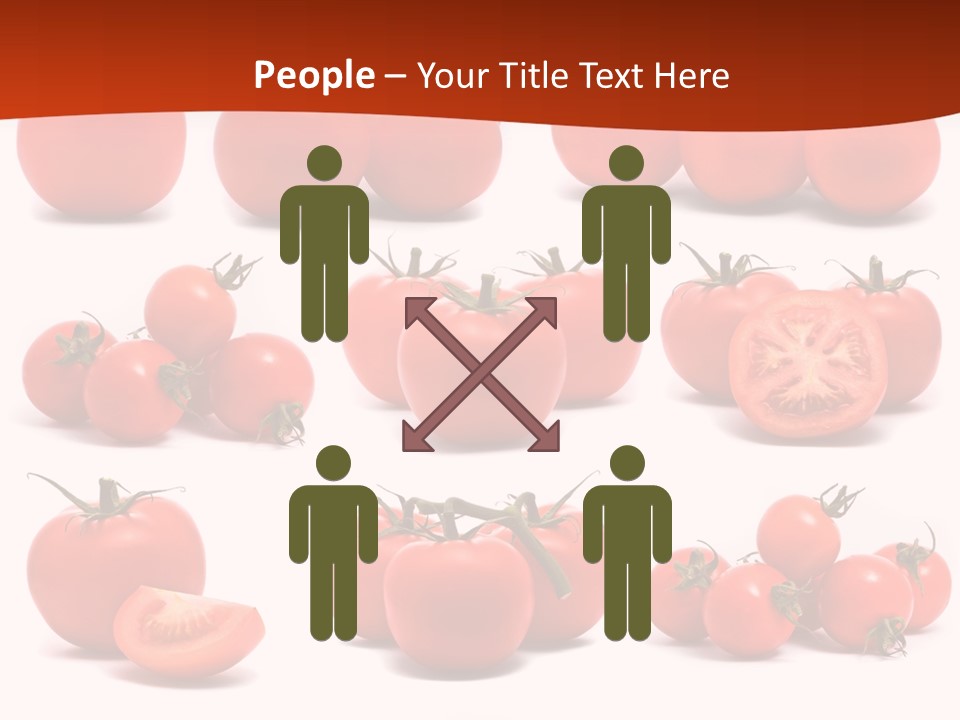 Organic Ingredient Produce PowerPoint Template