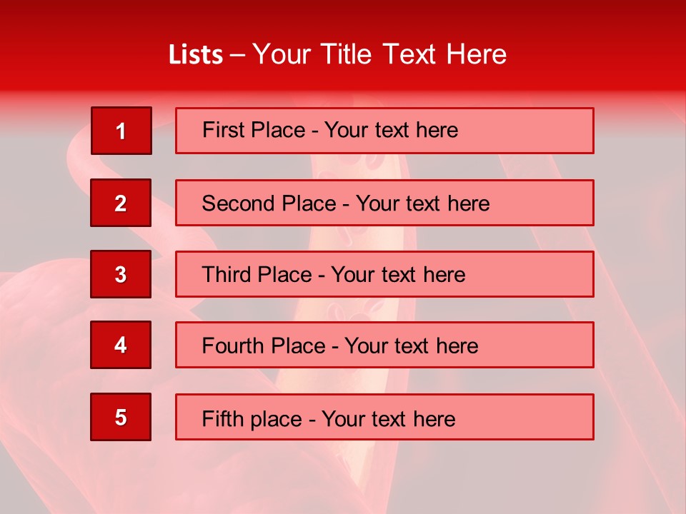 Plasma Perspective Through PowerPoint Template