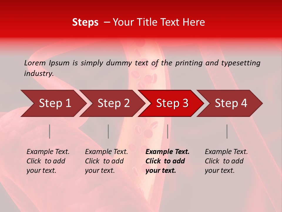Plasma Perspective Through PowerPoint Template