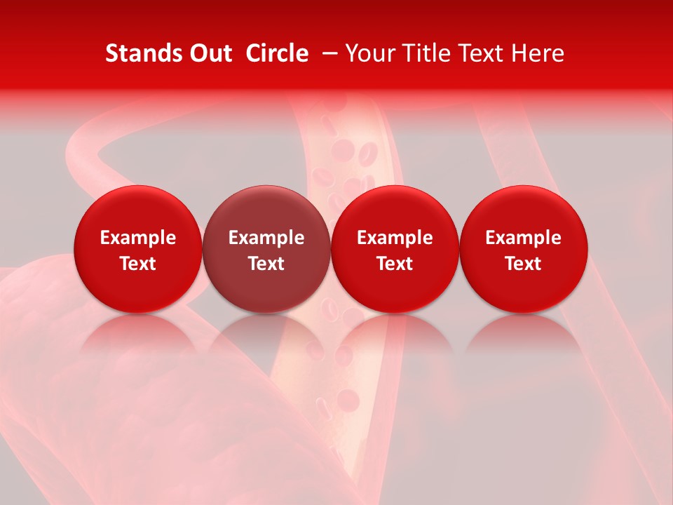 Plasma Perspective Through PowerPoint Template