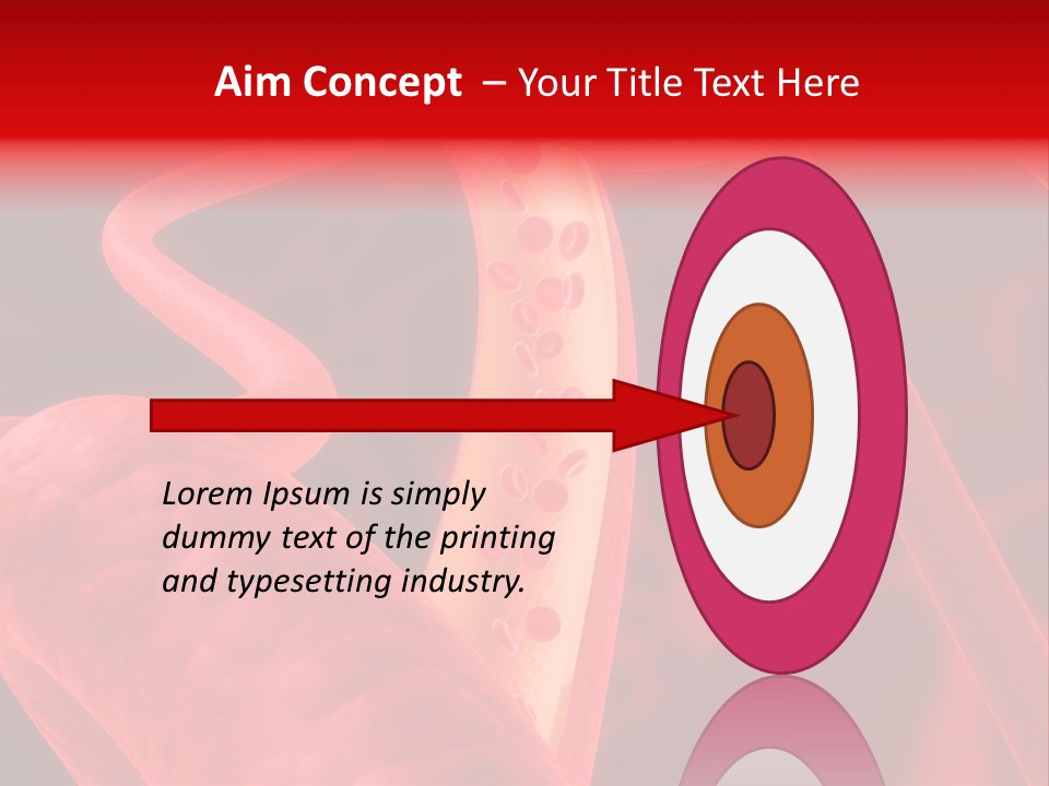 Plasma Perspective Through PowerPoint Template