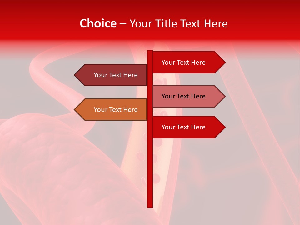 Plasma Perspective Through PowerPoint Template
