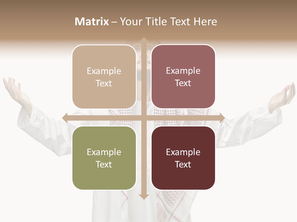 Man Handsome Costume PowerPoint Template