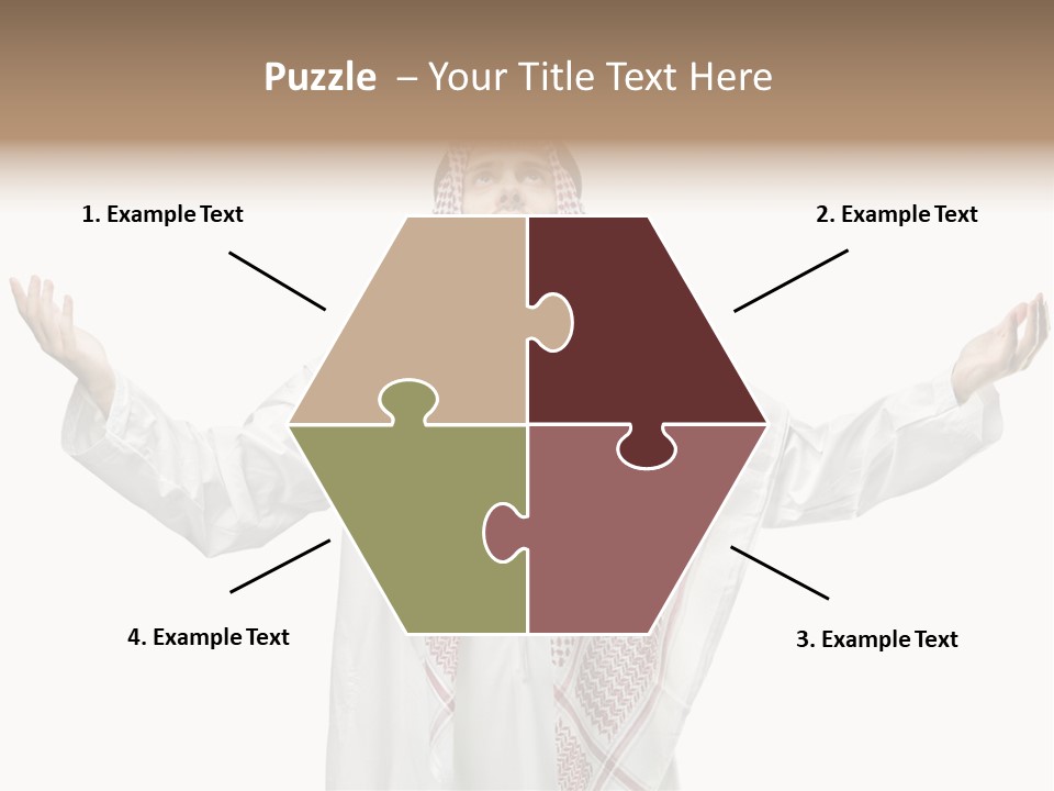 Man Handsome Costume PowerPoint Template