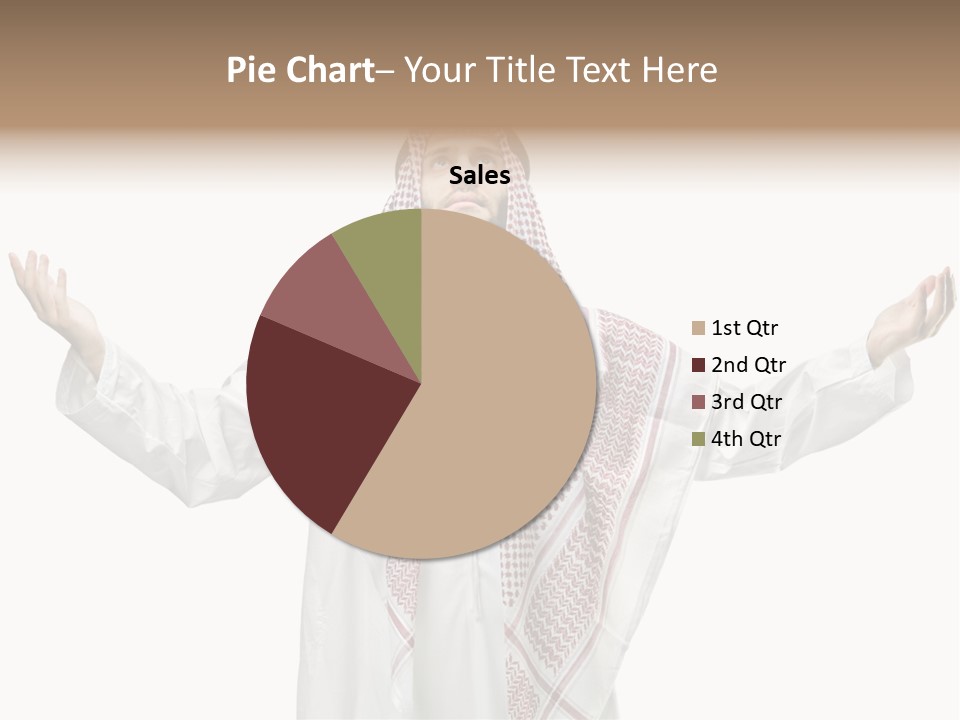 Man Handsome Costume PowerPoint Template
