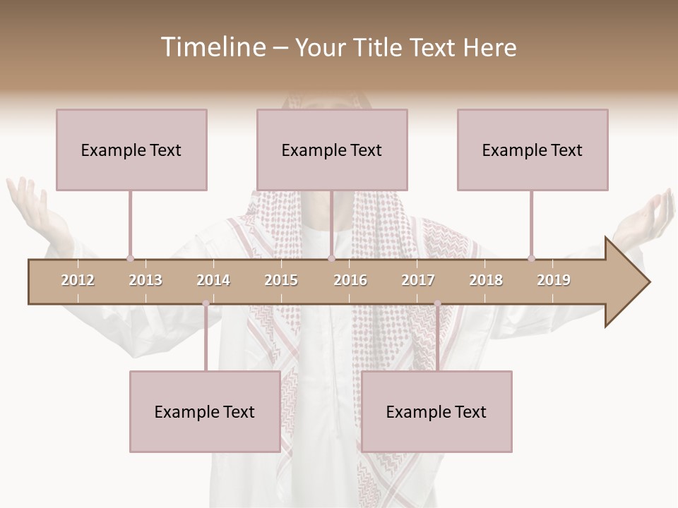 Man Handsome Costume PowerPoint Template