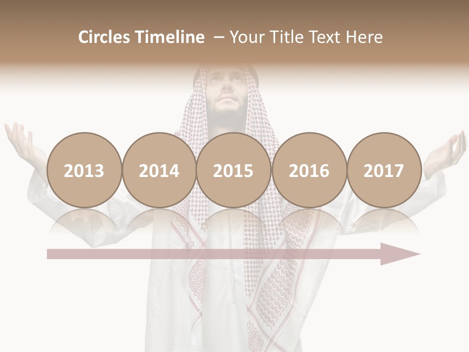 Man Handsome Costume PowerPoint Template