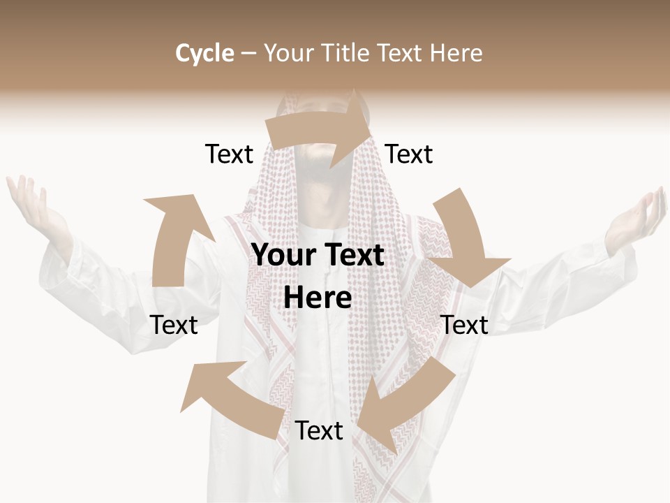 Man Handsome Costume PowerPoint Template