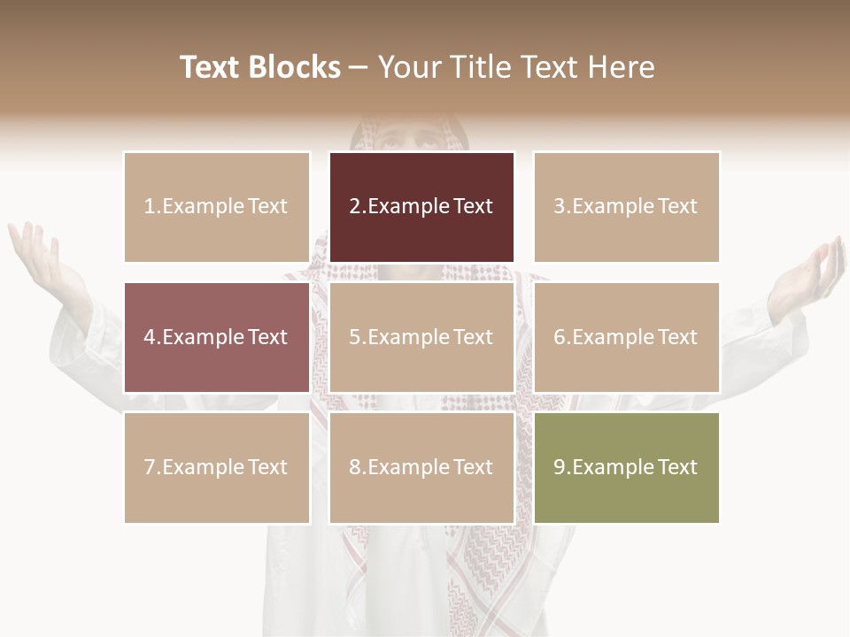 Man Handsome Costume PowerPoint Template