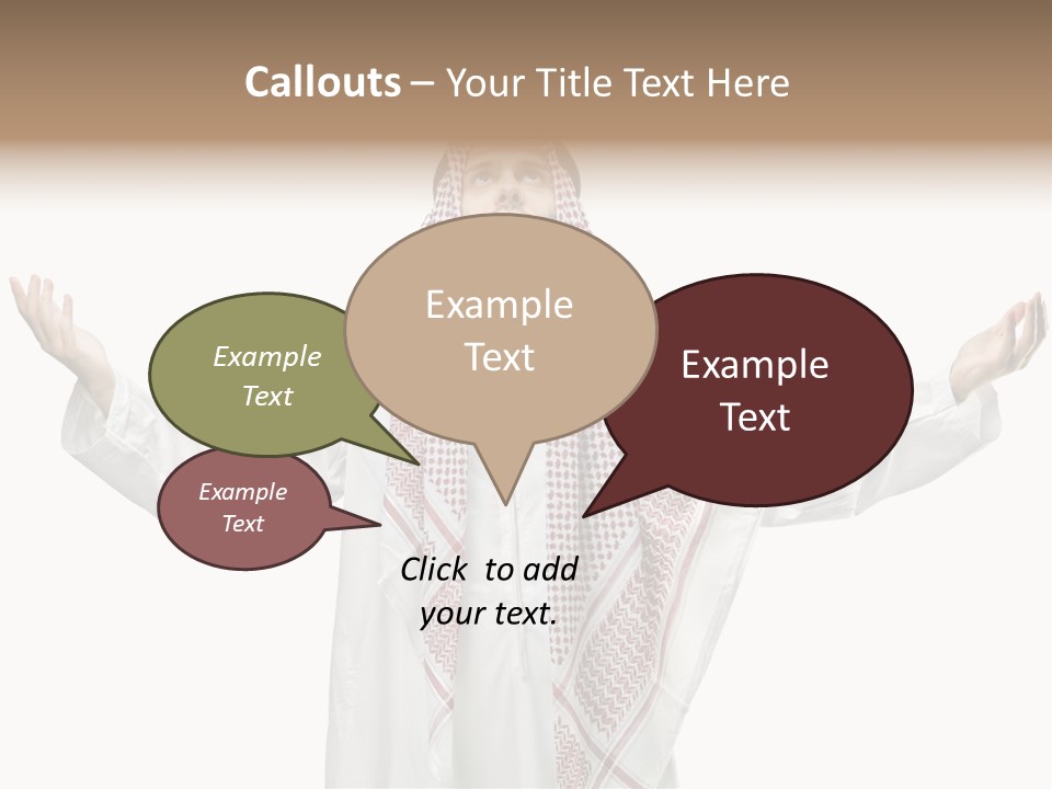 Man Handsome Costume PowerPoint Template