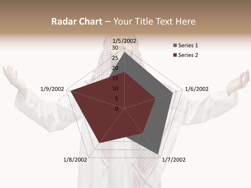 Man Handsome Costume PowerPoint Template