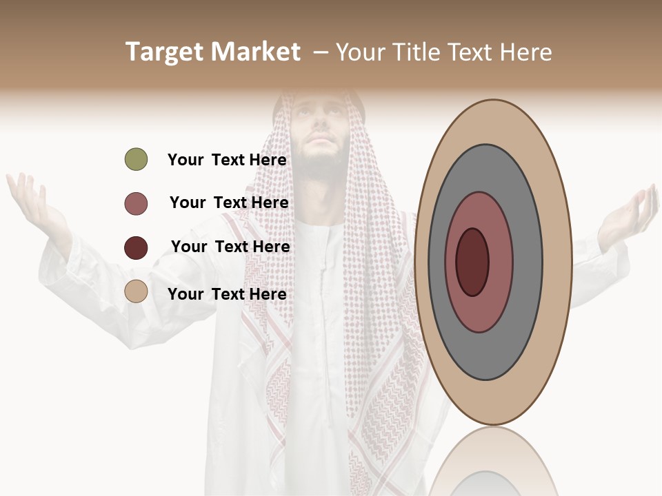 Man Handsome Costume PowerPoint Template