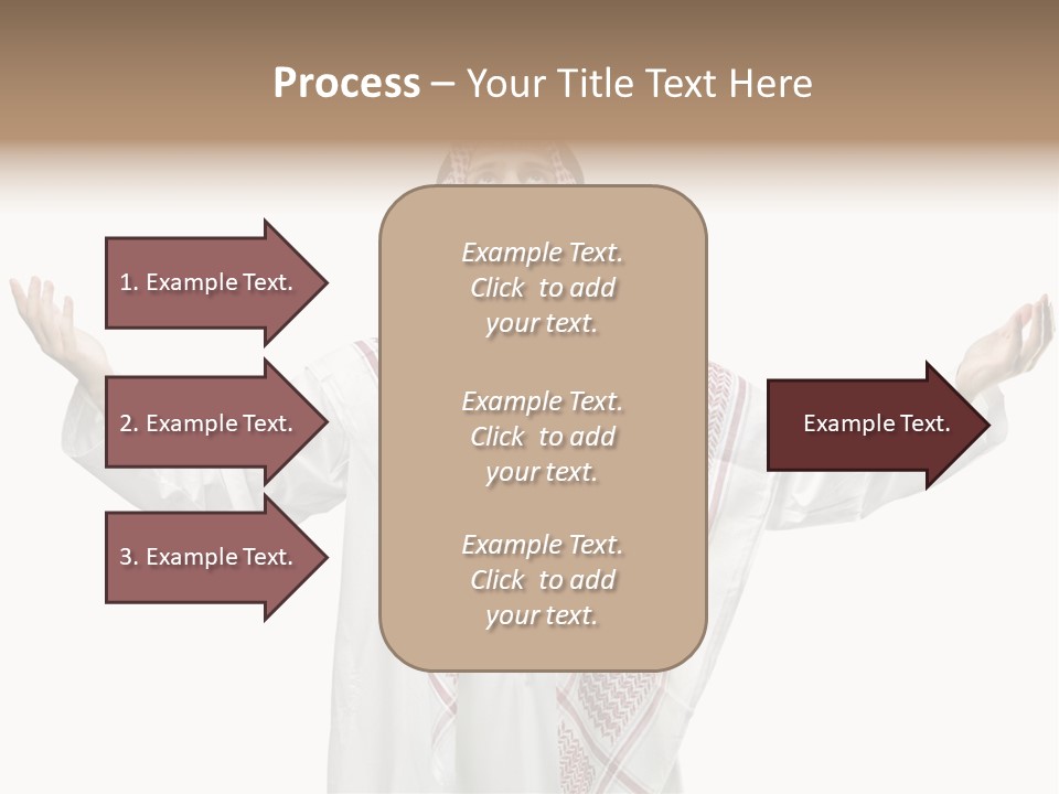 Man Handsome Costume PowerPoint Template