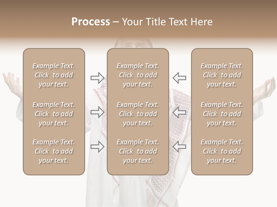 Man Handsome Costume PowerPoint Template