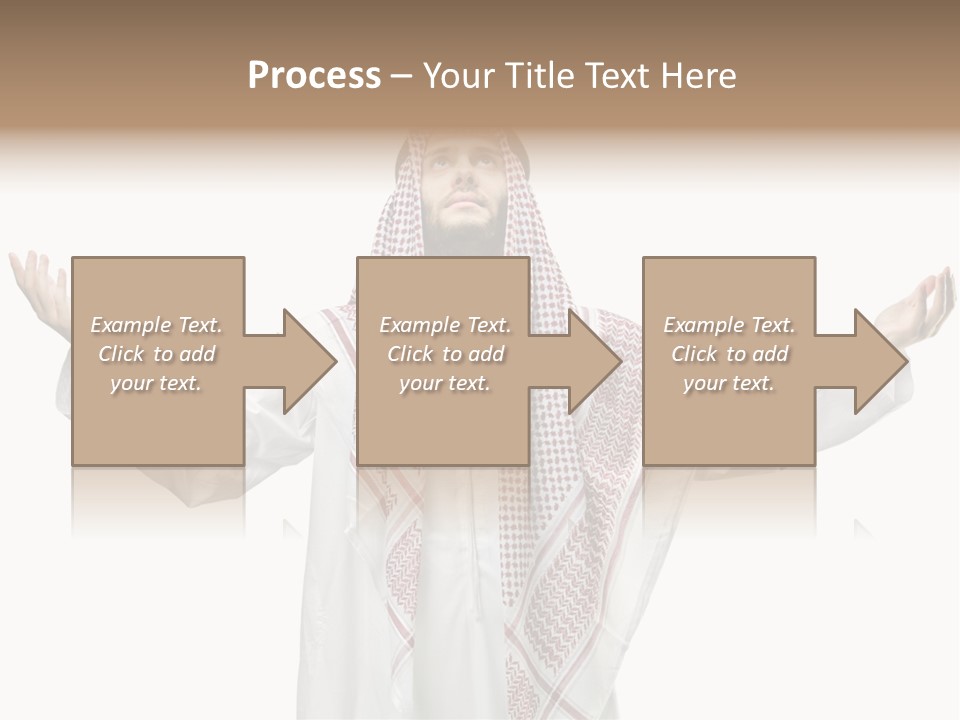 Man Handsome Costume PowerPoint Template