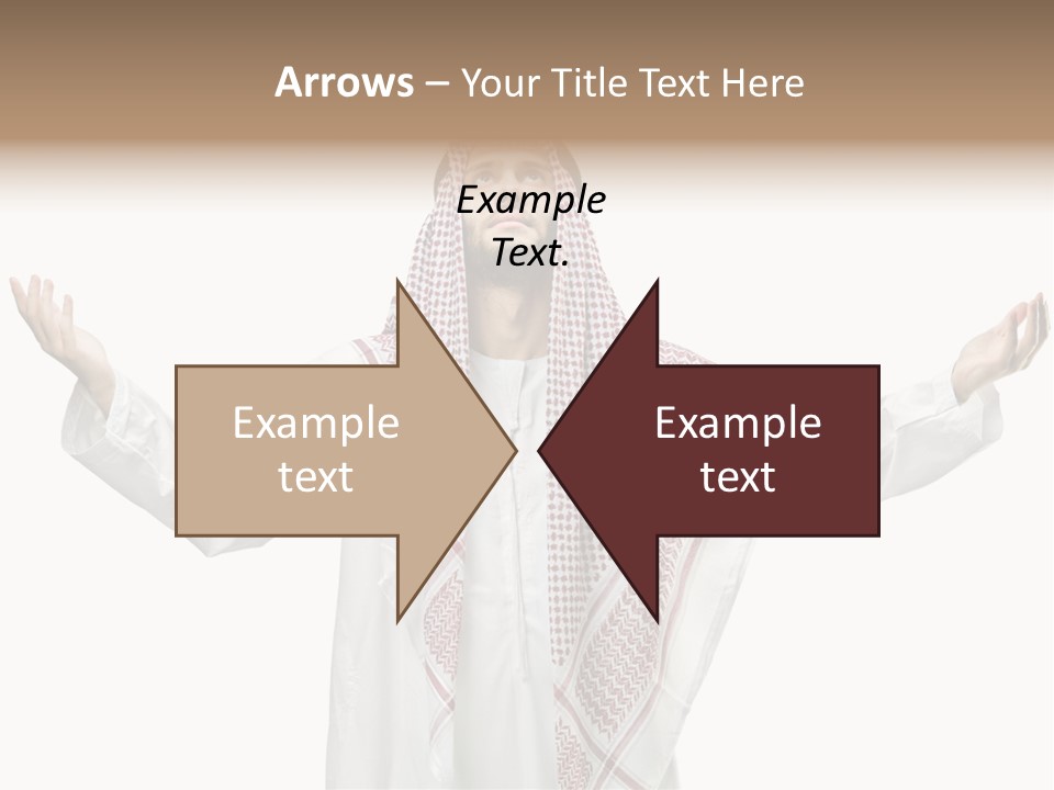 Man Handsome Costume PowerPoint Template