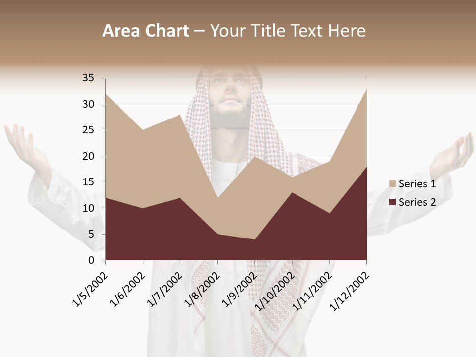 Man Handsome Costume PowerPoint Template