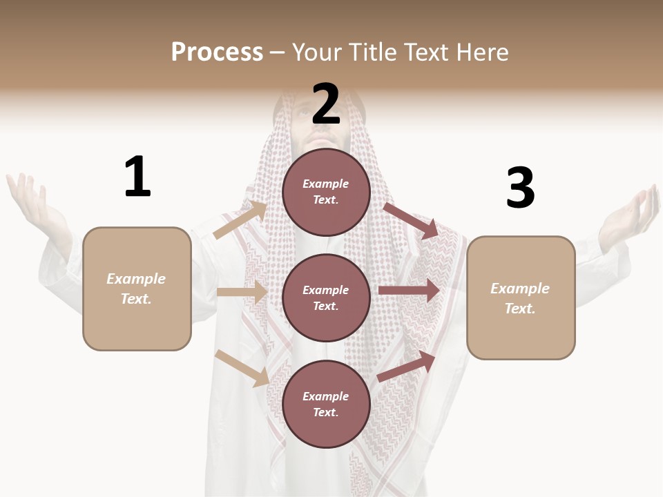 Man Handsome Costume PowerPoint Template