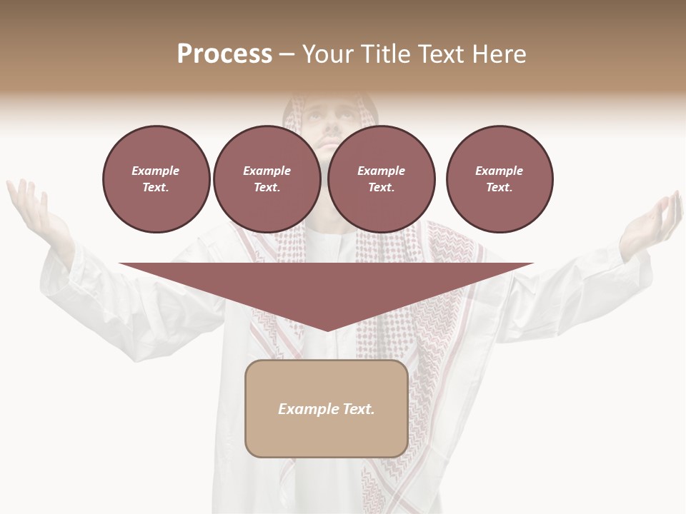 Man Handsome Costume PowerPoint Template