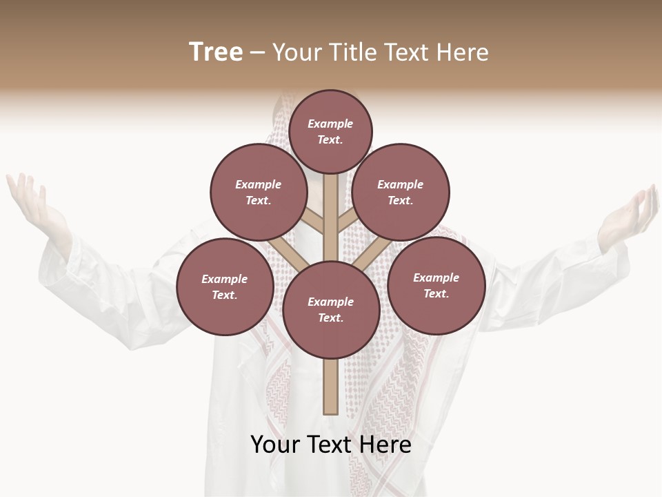 Man Handsome Costume PowerPoint Template