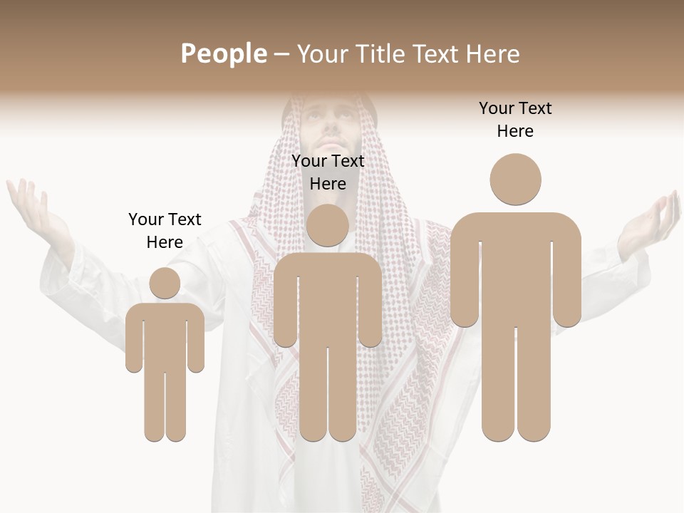 Man Handsome Costume PowerPoint Template