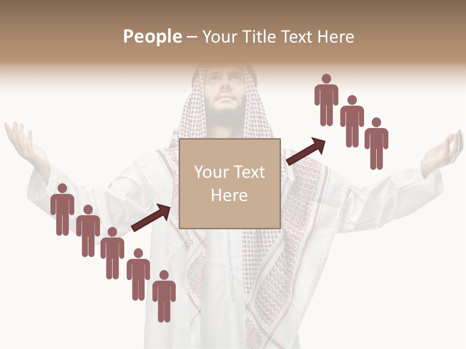 Man Handsome Costume PowerPoint Template