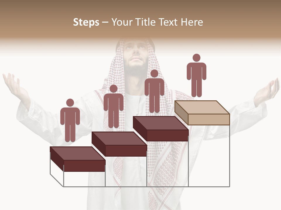 Man Handsome Costume PowerPoint Template